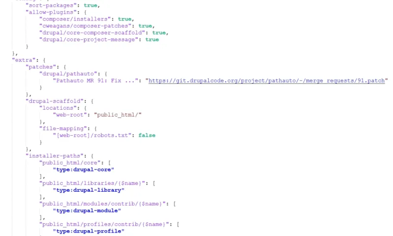 Patch to a Drupal 11 Module Using Composer
