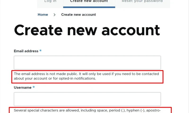 User Register Form Override