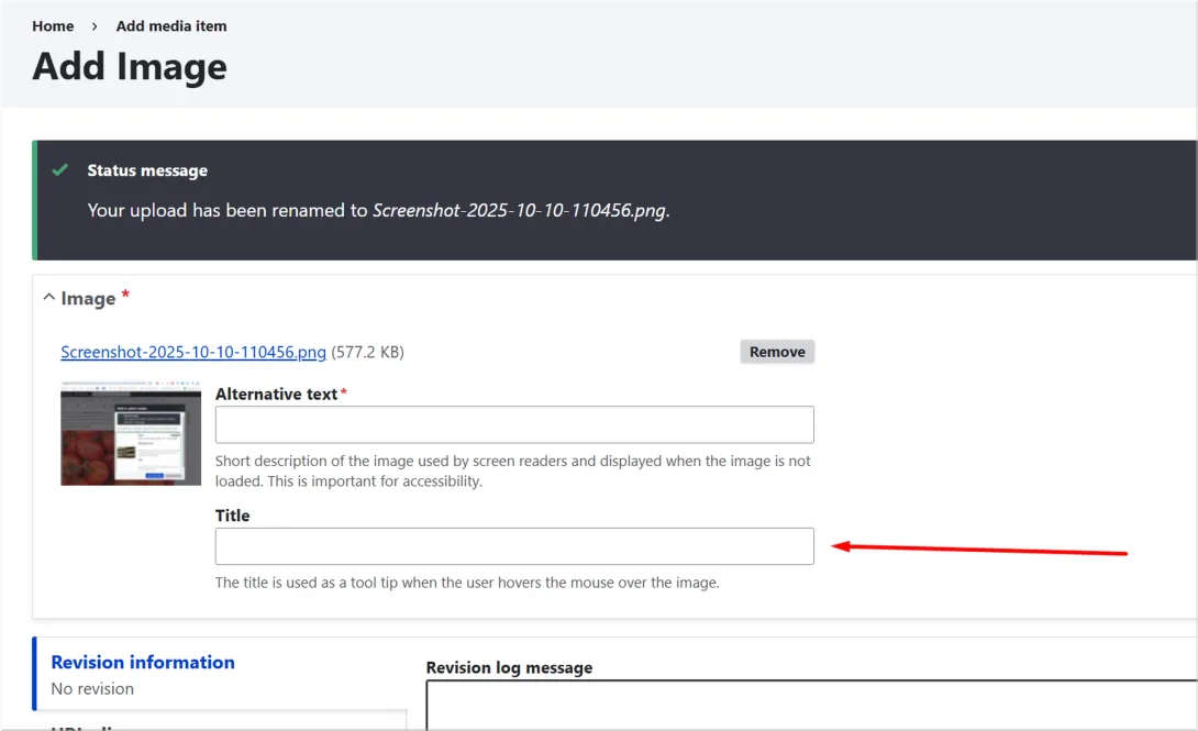Simplify Your Drupal Media Workflow: The Image Alt to Title in Media Image Module